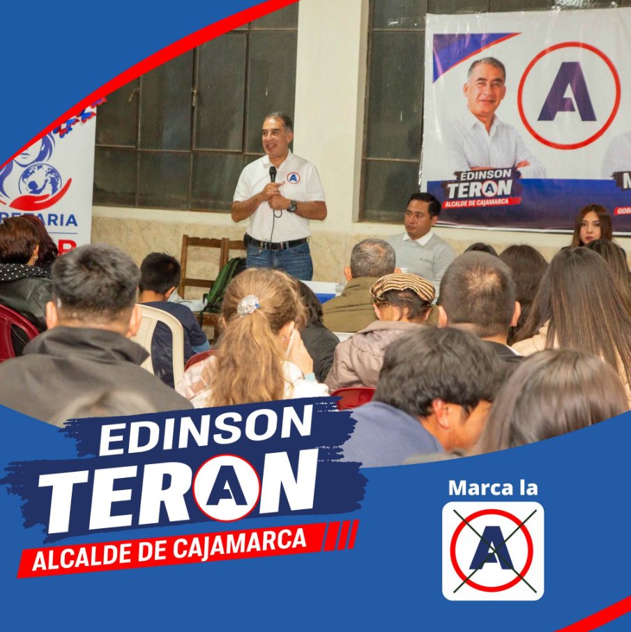 Reunión de campaña en interior